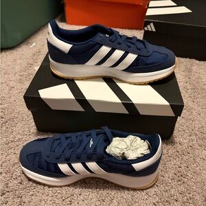 Adidas youth Navy Blue Sneakers